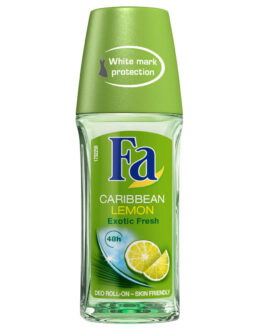 FA men deodorant Caribbean Lemon Citrus Fresh Roll On 50ml