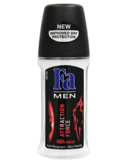 FA Men Roll On Attraction Force 48H 50Ml