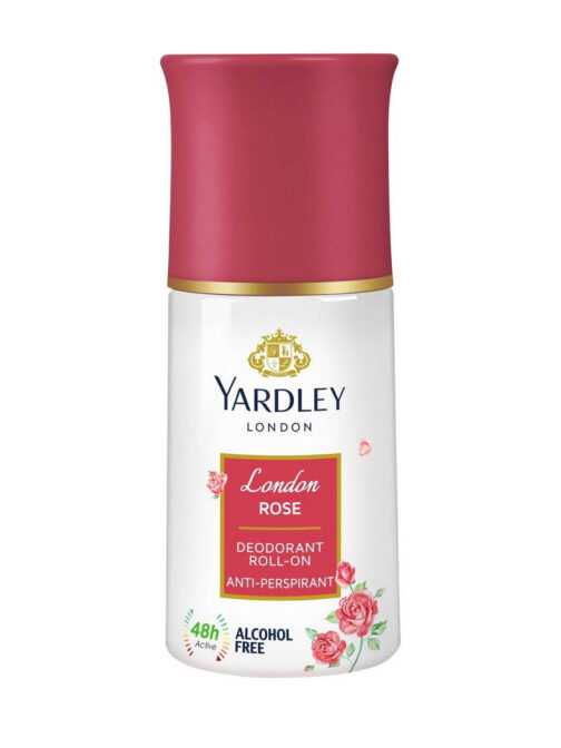 Yardley London Rose Deodorant Roll On 50 ml