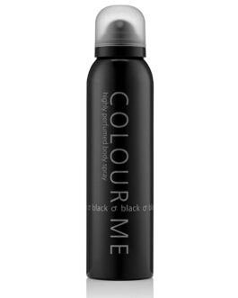 Color Me Deodorant Spray Black 150ml