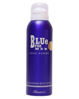 Rasasi Blue For Men Pour Homme Deodorant Spray 200Ml