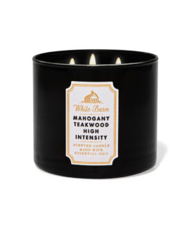 Bath & Body Works Mahogany Teakwood High Intensity Candles