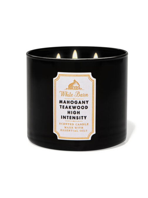 Bath & Body Works Mahogany Teakwood High Intensity Candles